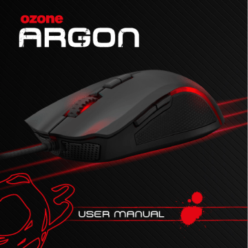Ozone Argon User manual | Manualzz Ozone Argon User manual | Manualzz