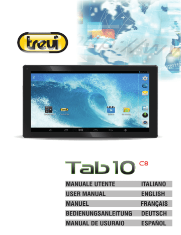 Trevi TAB 10 C8 4GB Black User manual | Manualzz Trevi TAB 10 C8 4GB Black User manual | Manualzz