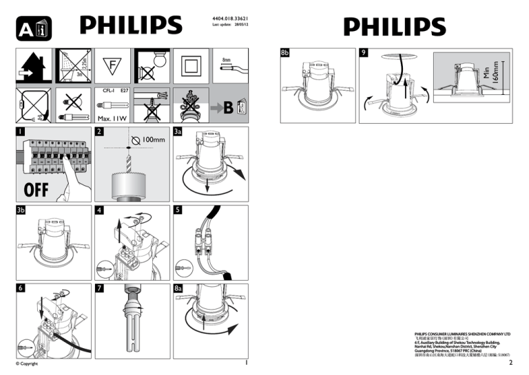 Philips 13803/11/66, 666633166, 13803/31/66, 666631166, 138033166, 138031166 User manual Philips 13803/11/66, 666633166, 13803/31/66, 666631166, 138033166, 138031166 User manual