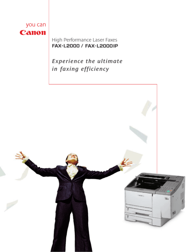 Canon FAX-L2000, 7908A023, 7908A017, 7908021 Datasheet Canon FAX-L2000, 7908A023, 7908A017, 7908021 Datasheet