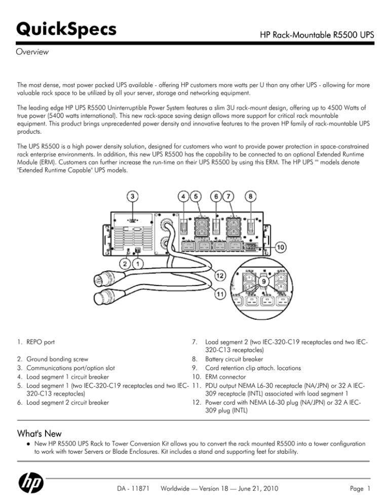 HP AF416A Datasheet HP AF416A Datasheet