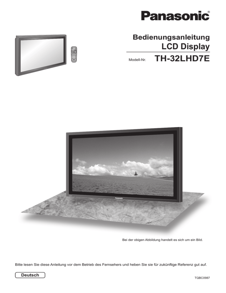 Panasonic TY-ST32L7-S, TH32LHD7ES, TH32LHD7EK Datasheet Panasonic TY-ST32L7-S, TH32LHD7ES, TH32LHD7EK Datasheet