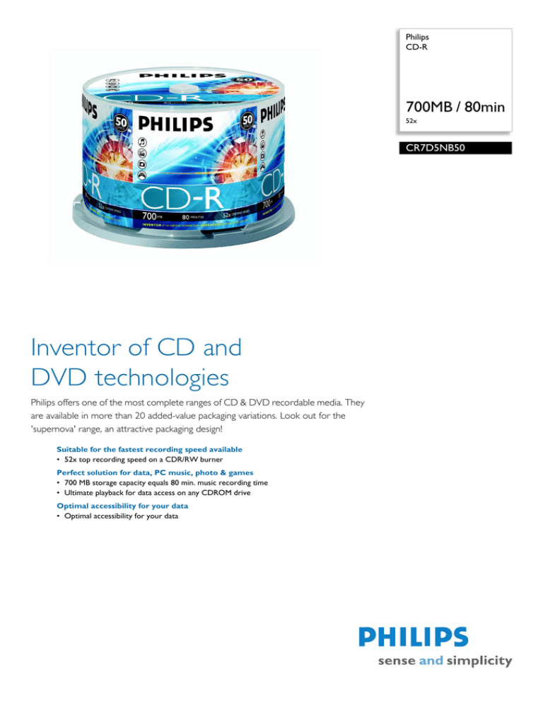 Philips 908210004633 Datasheet Philips 908210004633 Datasheet