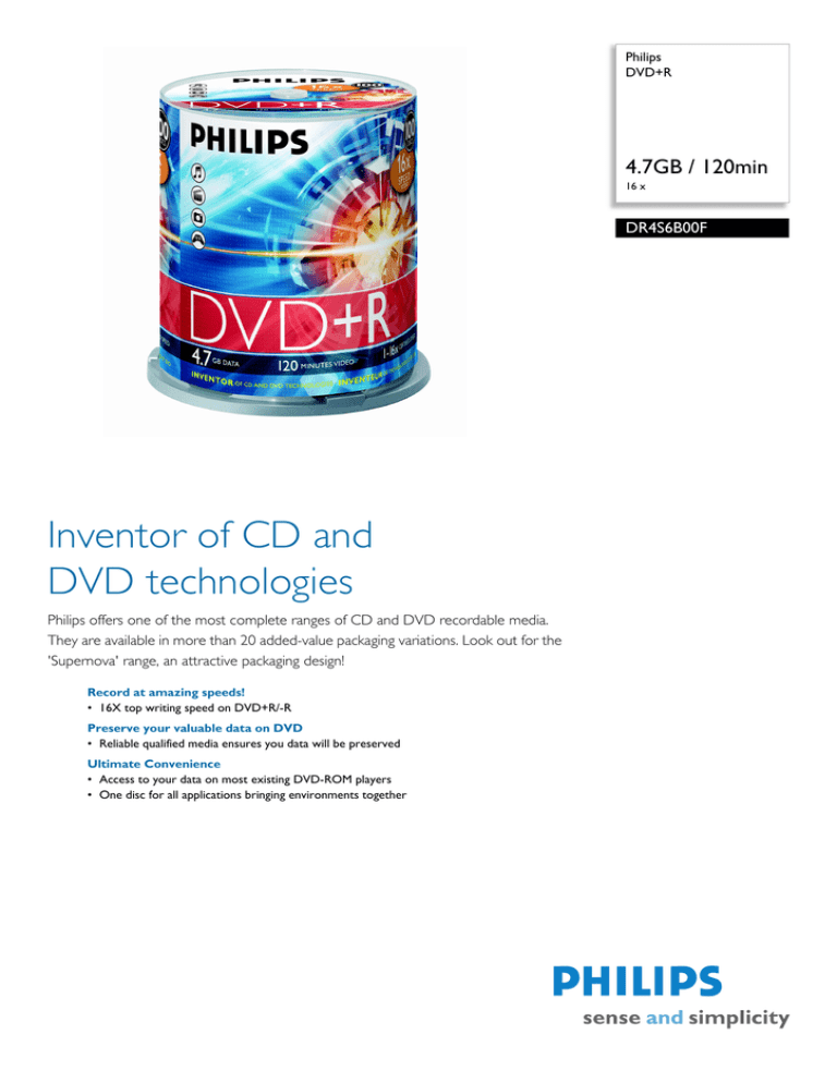 Philips 908210005739 Datasheet Philips 908210005739 Datasheet