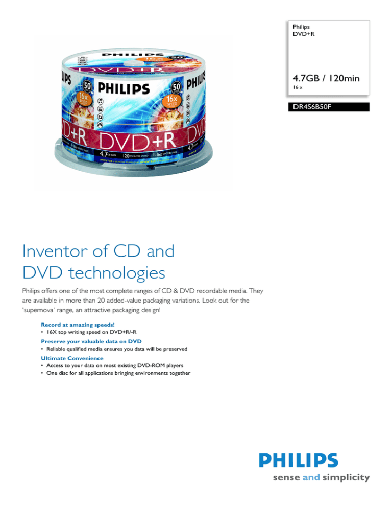Philips 908210005738 Datasheet Philips 908210005738 Datasheet