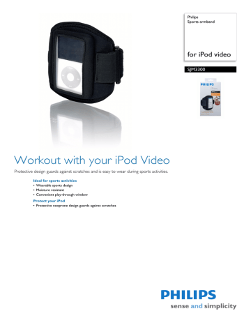 Philips SJM3300/10 User manual Philips SJM3300/10 User manual