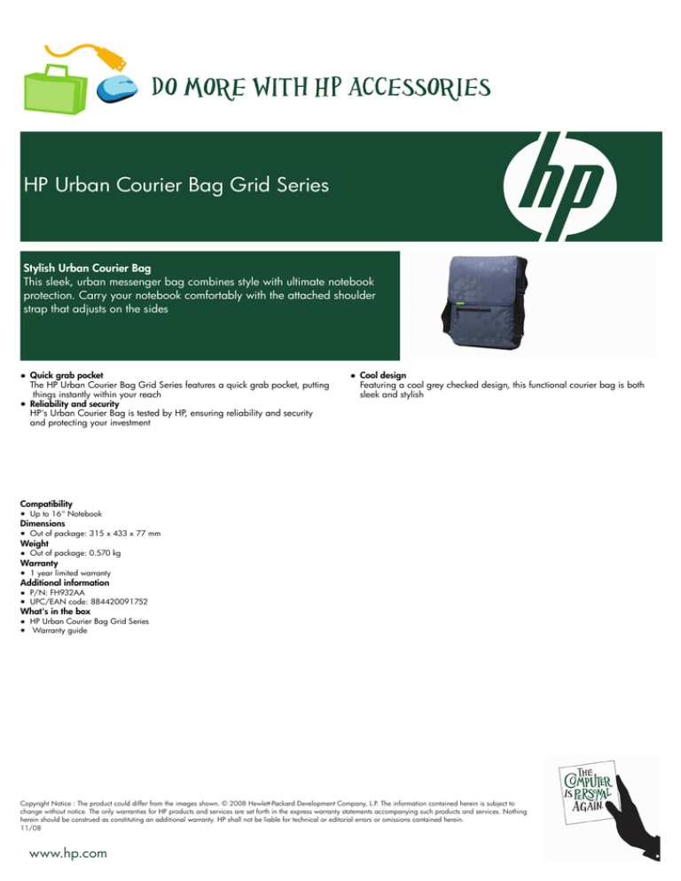 HP FH932AA Datasheet HP FH932AA Datasheet