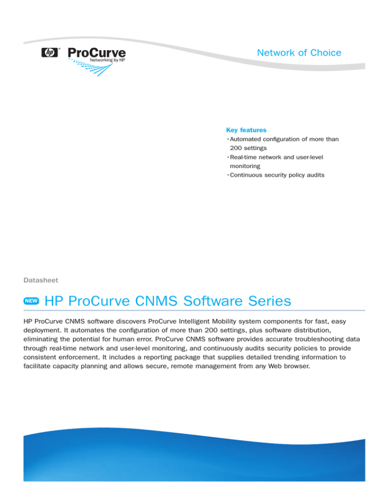 HP J9428A Datasheet HP J9428A Datasheet