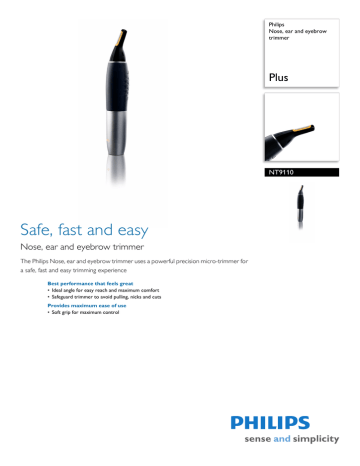 Philips NT9110/30 Datasheet Philips NT9110/30 Datasheet