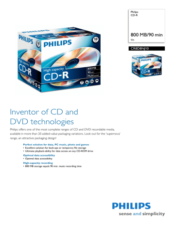 Philips CR8D8NJ10/00CF, CR8D8NJ10/00 User manual Philips CR8D8NJ10/00CF, CR8D8NJ10/00 User manual