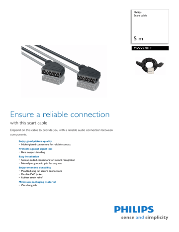 Philips MWV2701T/10 User manual Philips MWV2701T/10 User manual