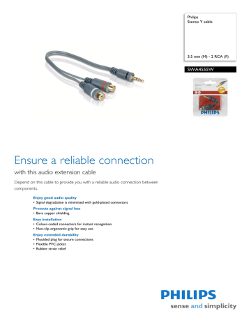 Philips SWA4555W/10 User manual Philips SWA4555W/10 User manual