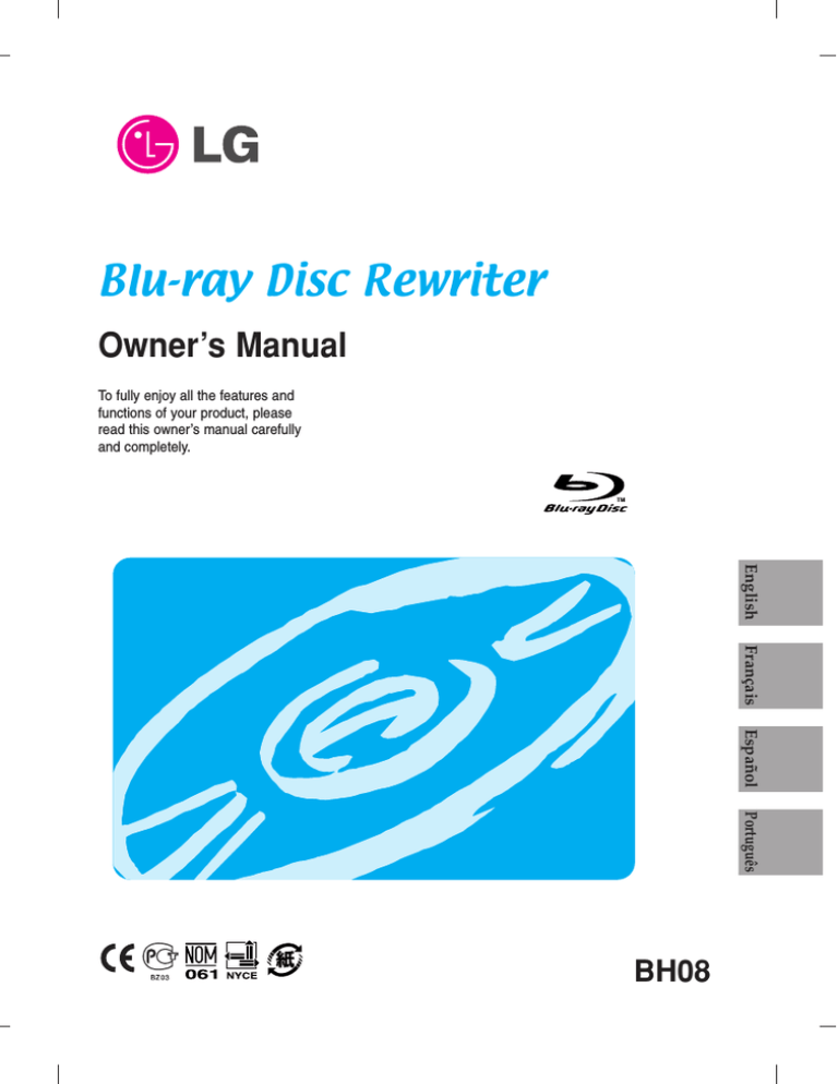 LG BH08LS20, BH086S20.AUARXXB, BH08LS20.AUAR08B Datasheet LG BH08LS20, BH086S20.AUARXXB, BH08LS20.AUAR08B Datasheet