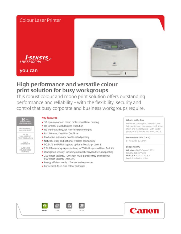 Canon 2713B014 Datasheet Canon 2713B014 Datasheet
