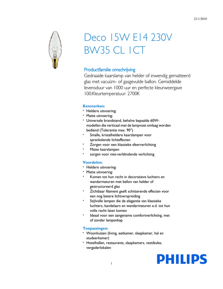 Philips 011596 50 Datasheet Philips 011596 50 Datasheet