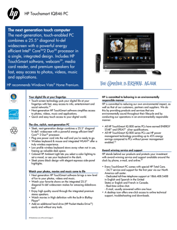 HP NP233AA Datasheet HP NP233AA Datasheet