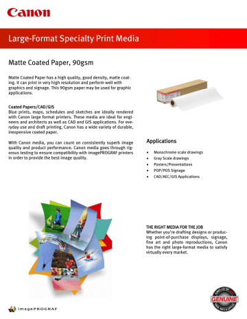 Canon 9171A004AA Datasheet | Manualzz Canon 9171A004AA Datasheet | Manualzz