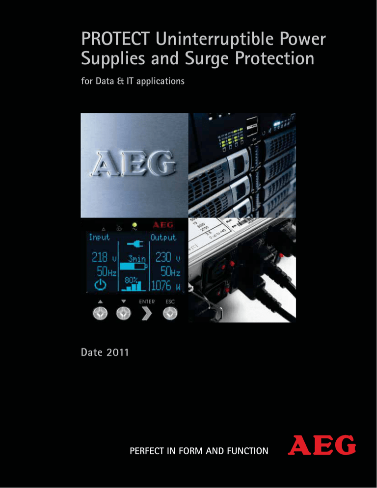 AEG 6000008432, 6000005877, Protect C.R Datasheet AEG 6000008432, 6000005877, Protect C.R Datasheet