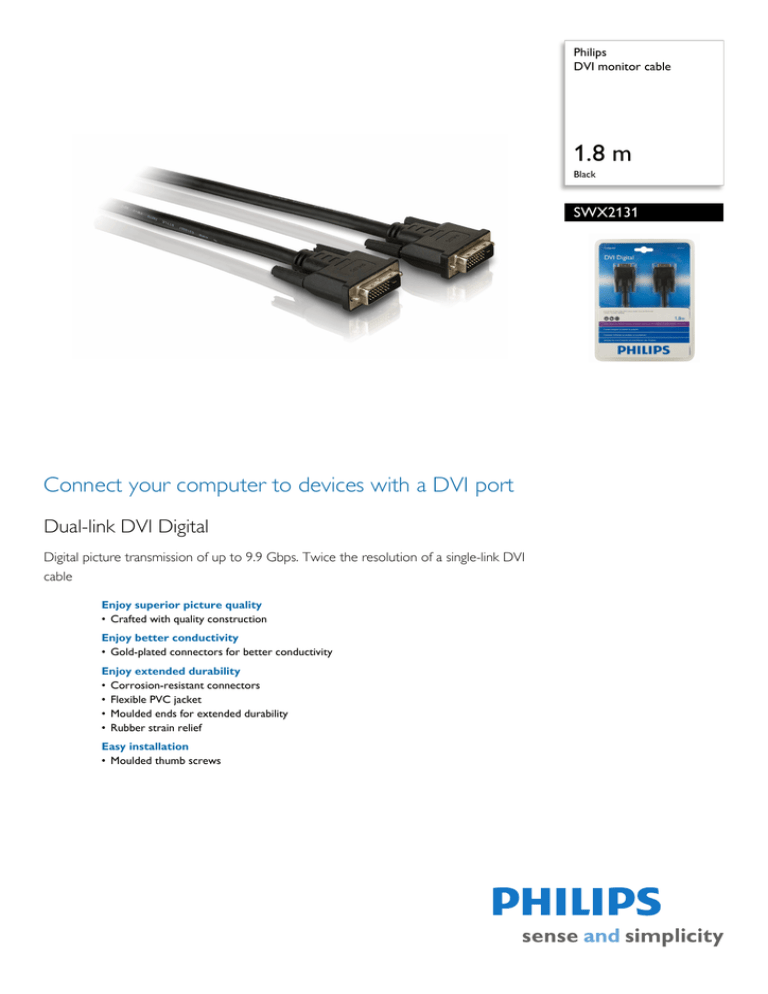 Philips SWX2131/10 Datasheet Philips SWX2131/10 Datasheet