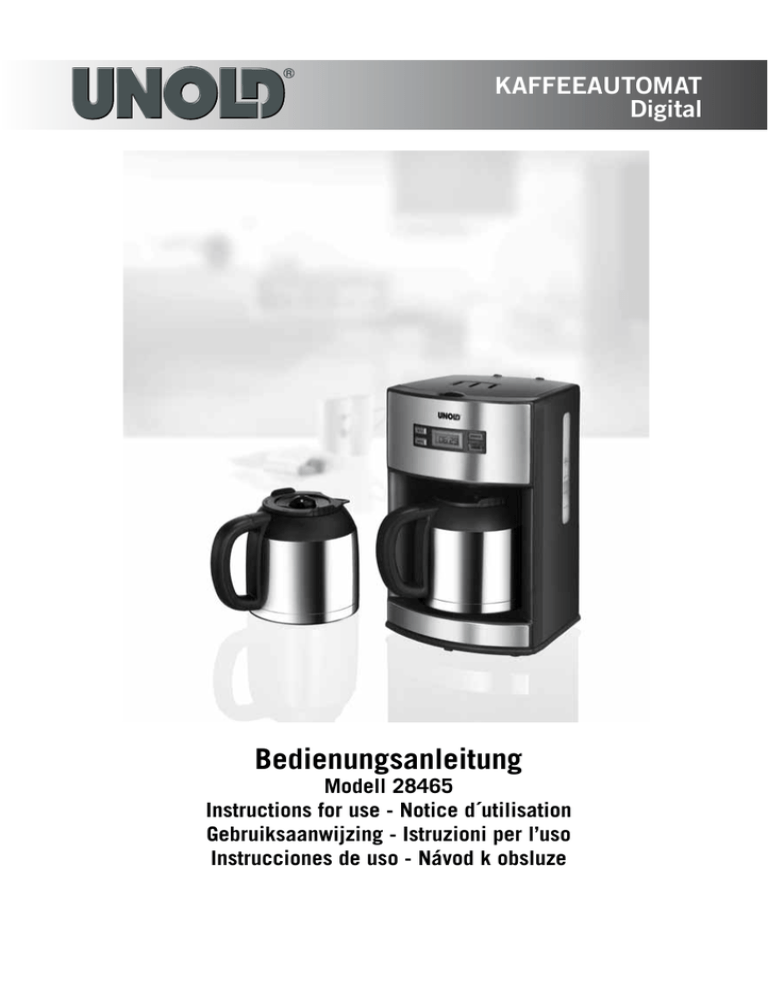 Unold 28465 Datasheet Unold 28465 Datasheet