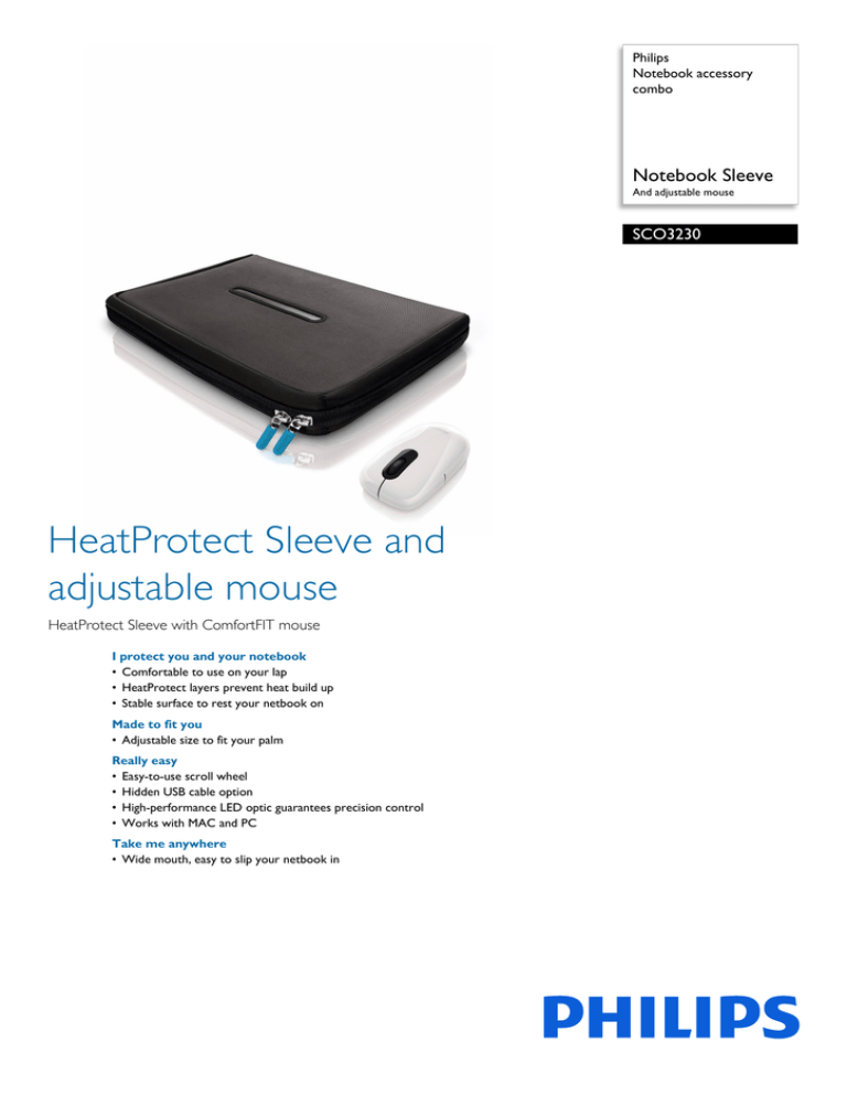 Philips SCO3230/10 Datasheet Philips SCO3230/10 Datasheet