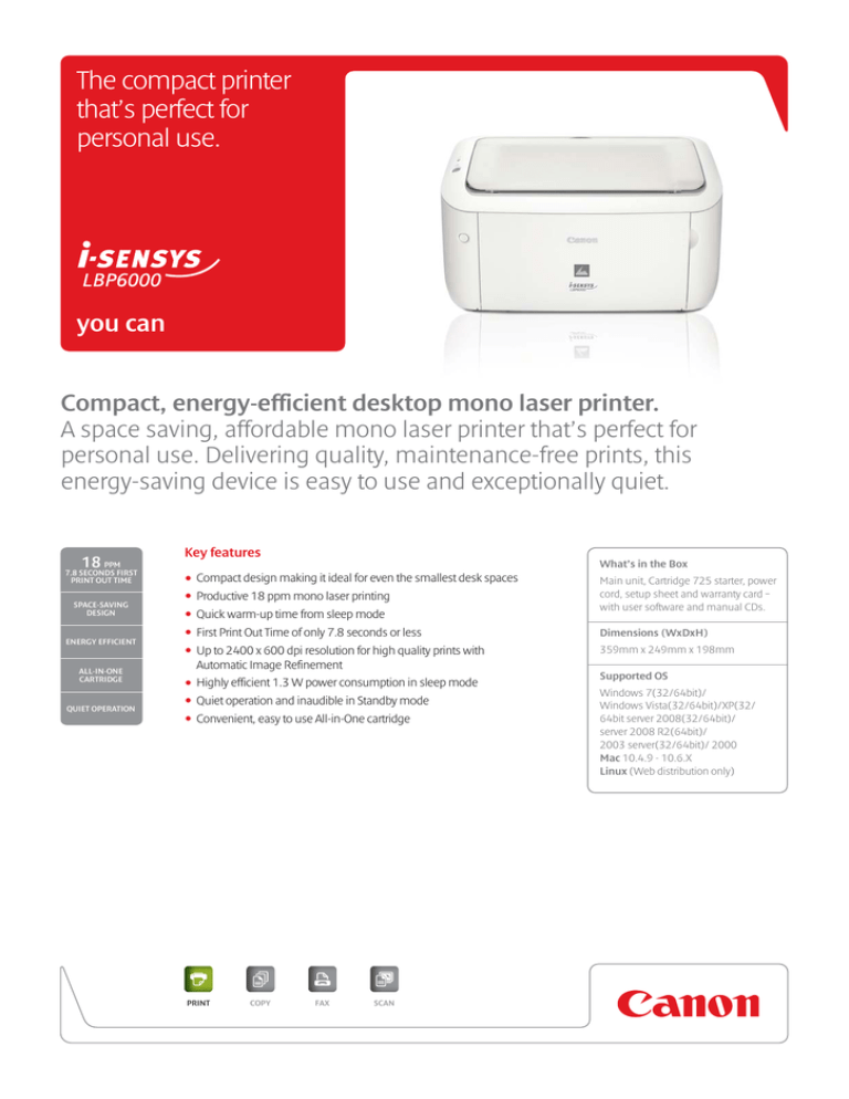 Canon 4286B025, 4286B008 Datasheet Canon 4286B025, 4286B008 Datasheet