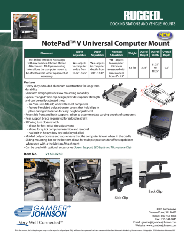 Panasonic 7160-0250 Datasheet Panasonic 7160-0250 Datasheet