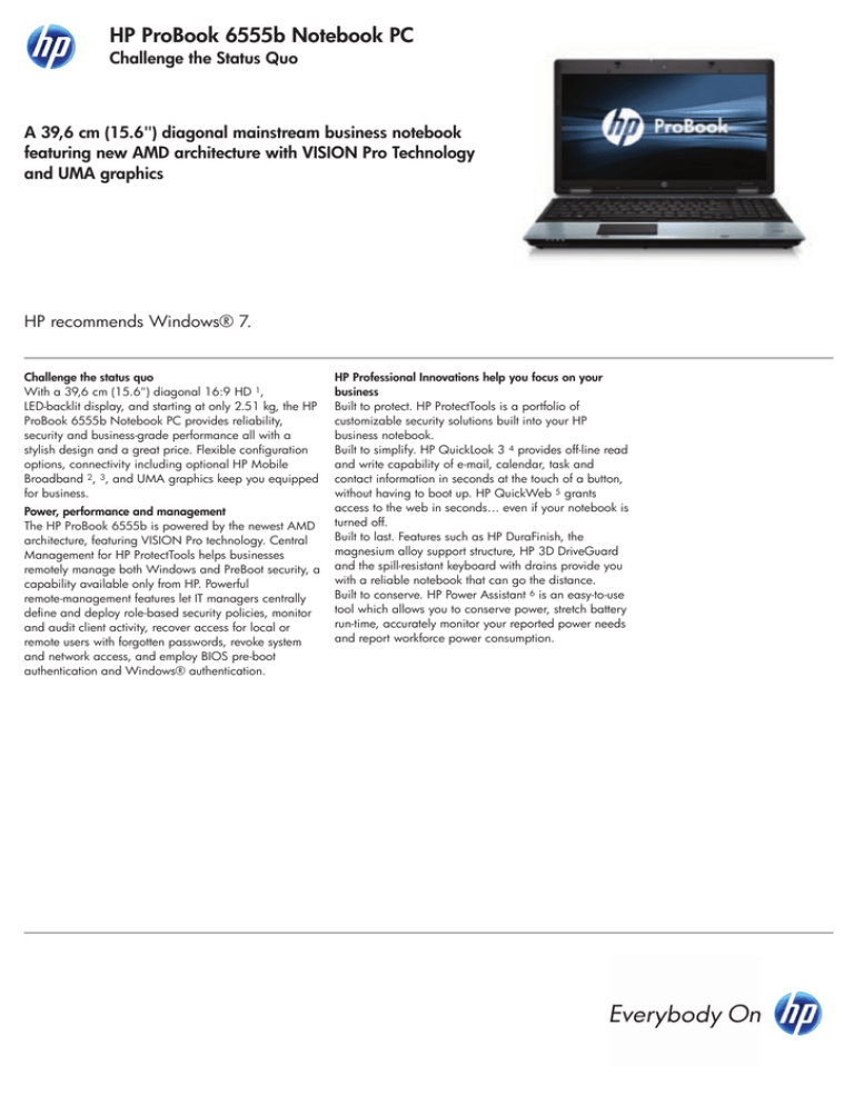 HP WD766EA#ABH Datasheet HP WD766EA#ABH Datasheet