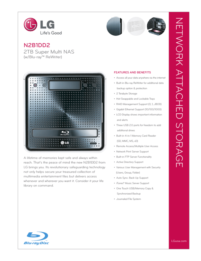 LG N2B1DD2.AUAR Datasheet LG N2B1DD2.AUAR Datasheet