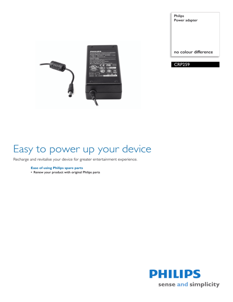 Philips CRP259/01 Datasheet Philips CRP259/01 Datasheet