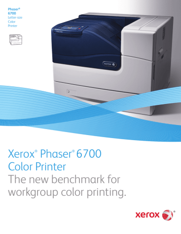 Xerox 6700_YDX, 6700_YDT, 6700_YN, 6700_DX, 6700_YDN, 6700_DT Datasheet Xerox 6700_YDX, 6700_YDT, 6700_YN, 6700_DX, 6700_YDN, 6700_DT Datasheet