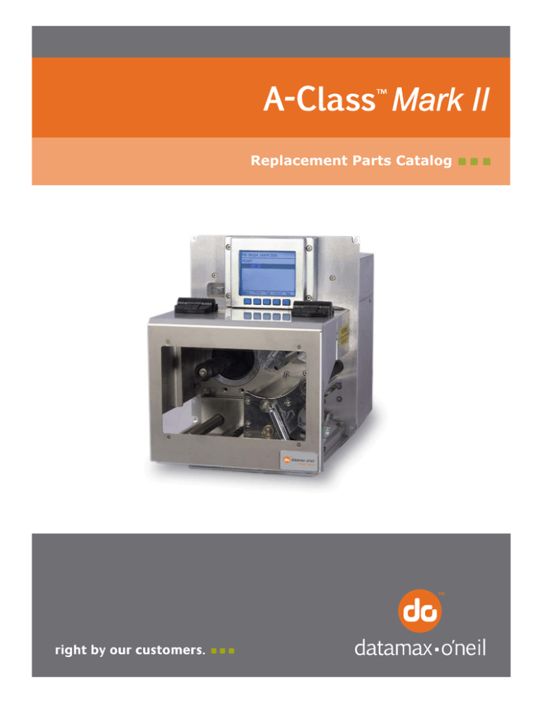 Datamax O'Neil 532552, 15-3019-02, 17-2856-01 Datasheet Datamax O'Neil 532552, 15-3019-02, 17-2856-01 Datasheet