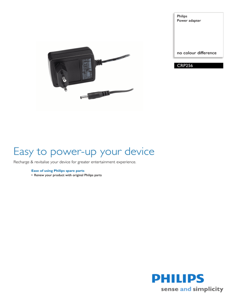 Philips CRP256/01 Datasheet Philips CRP256/01 Datasheet