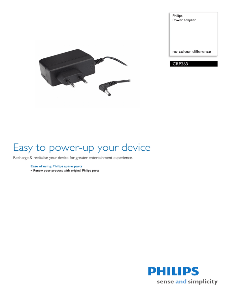 Philips CRP263/01 Datasheet Philips CRP263/01 Datasheet