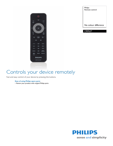 Philips CRP627/01 Datasheet Philips CRP627/01 Datasheet