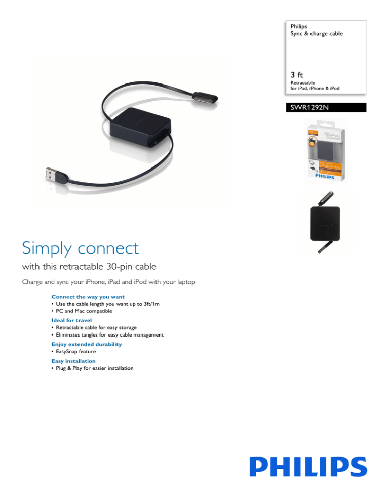 Philips SWR1292N/17 Datasheet Philips SWR1292N/17 Datasheet