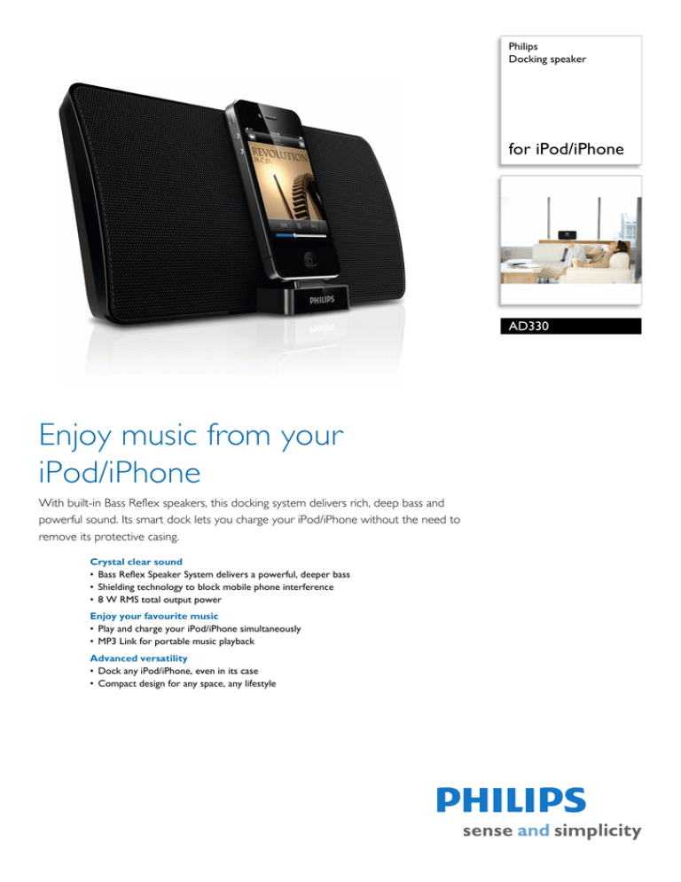 Philips AD330/05 Datasheet Philips AD330/05 Datasheet