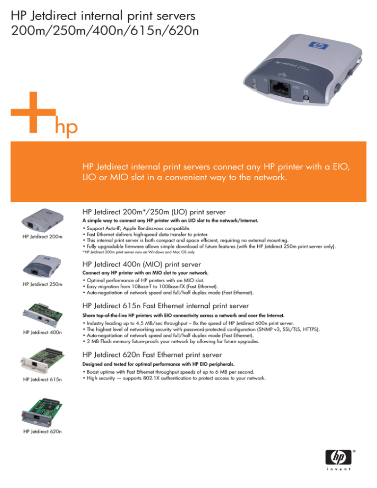 HP J6039C Datasheet HP J6039C Datasheet