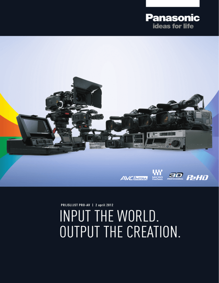 Panasonic AG-AC160EJ Datasheet Panasonic AG-AC160EJ Datasheet