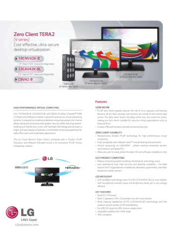 LG CBV42-B Datasheet LG CBV42-B Datasheet