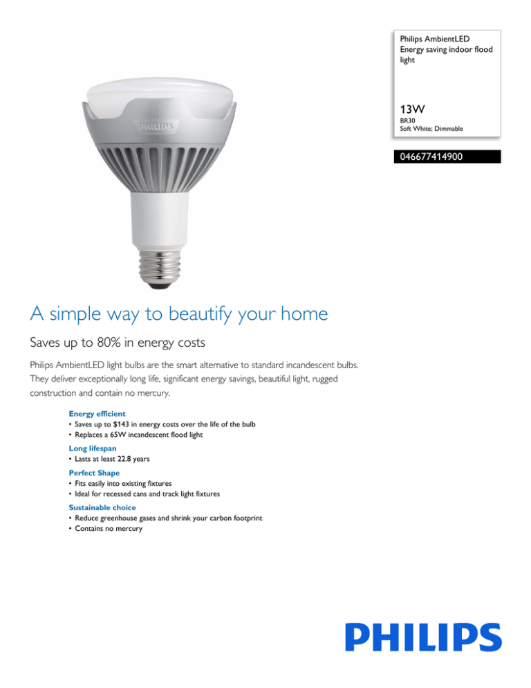 Philips 046677414900 Datasheet Philips 046677414900 Datasheet
