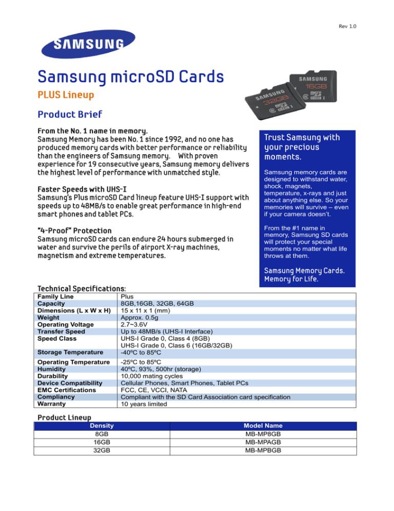 Samsung MB-MPBGB/AM, MB-MPAGB, MB-MPAGB/AM Datasheet Samsung MB-MPBGB/AM, MB-MPAGB, MB-MPAGB/AM Datasheet