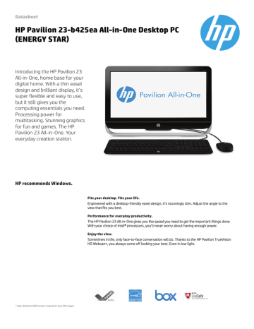 HP G3N87EA Datasheet HP G3N87EA Datasheet