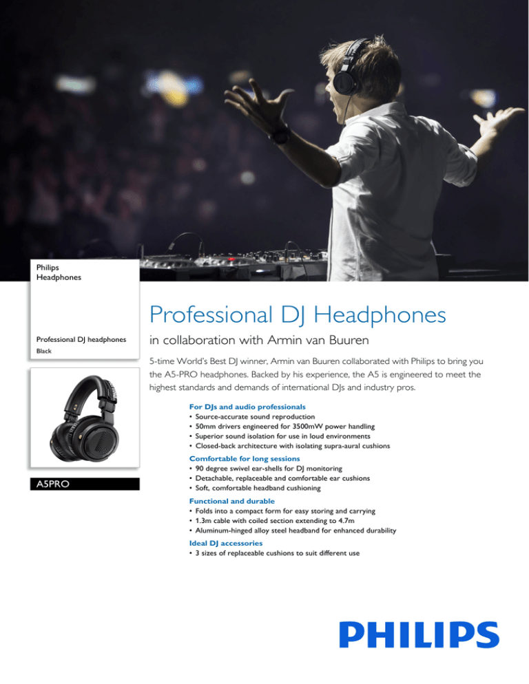 Philips A5PRO/00 Datasheet Philips A5PRO/00 Datasheet
