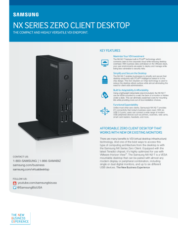 Samsung LF-NXN2N Datasheet Samsung LF-NXN2N Datasheet