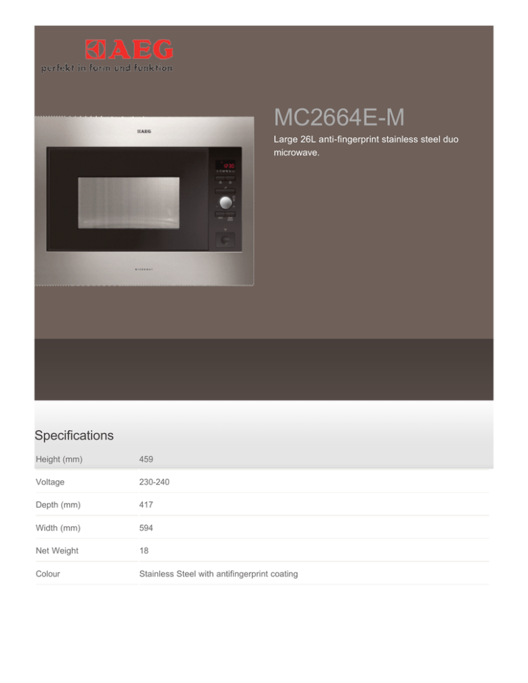 AEG 947 608 578 Datasheet AEG 947 608 578 Datasheet