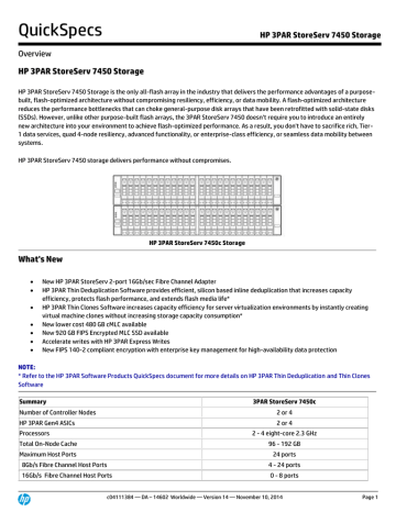 Hewlett Packard Enterprise E7Y57A, E7X64A Datasheet Hewlett Packard Enterprise E7Y57A, E7X64A Datasheet