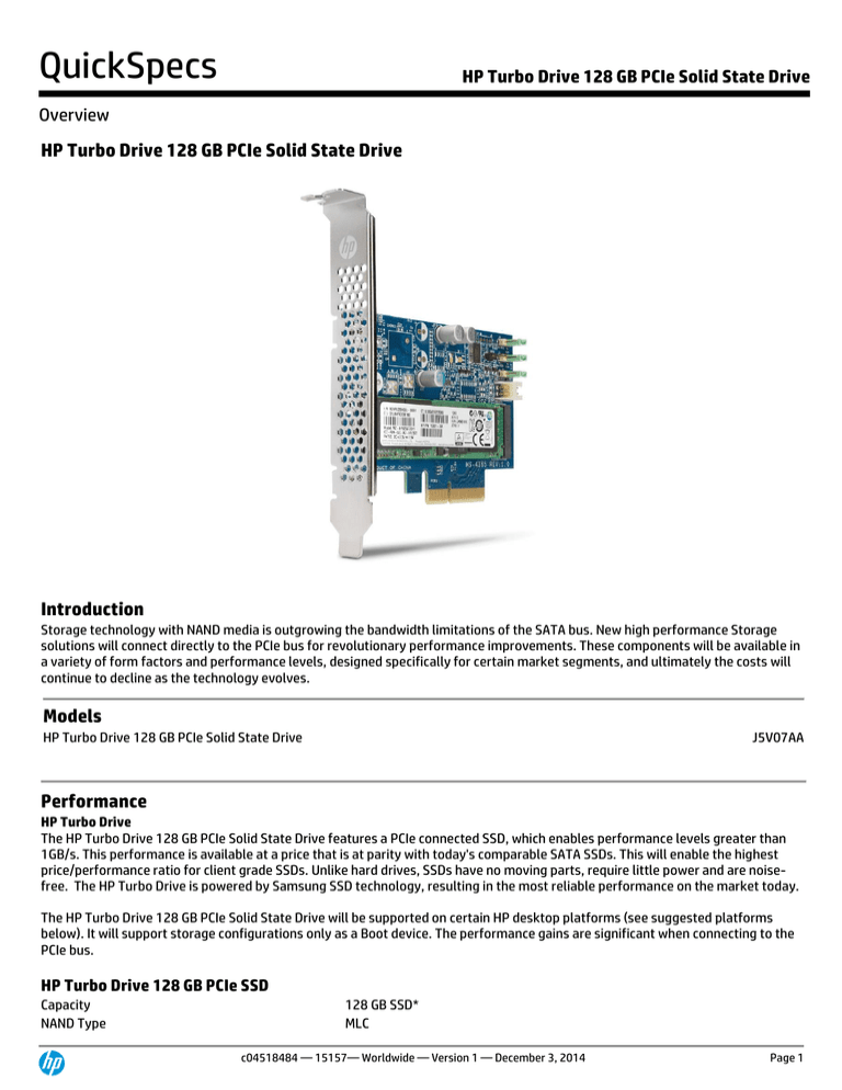 HP J5V07AA Datasheet HP J5V07AA Datasheet