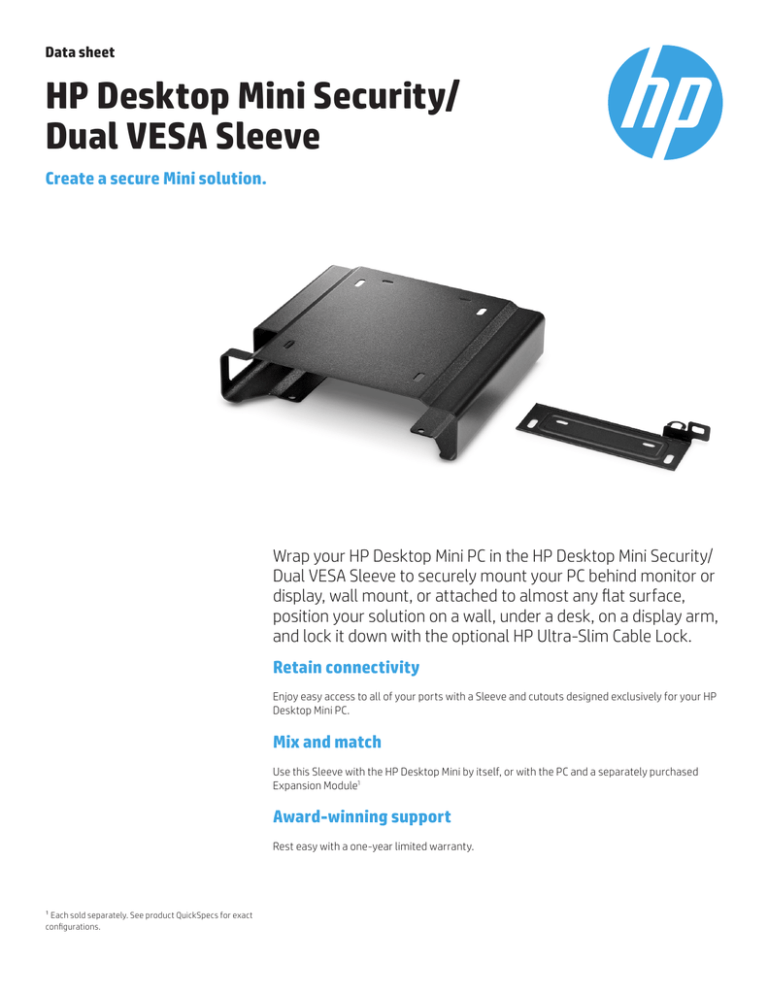 HP G1K22AA Datasheet HP G1K22AA Datasheet