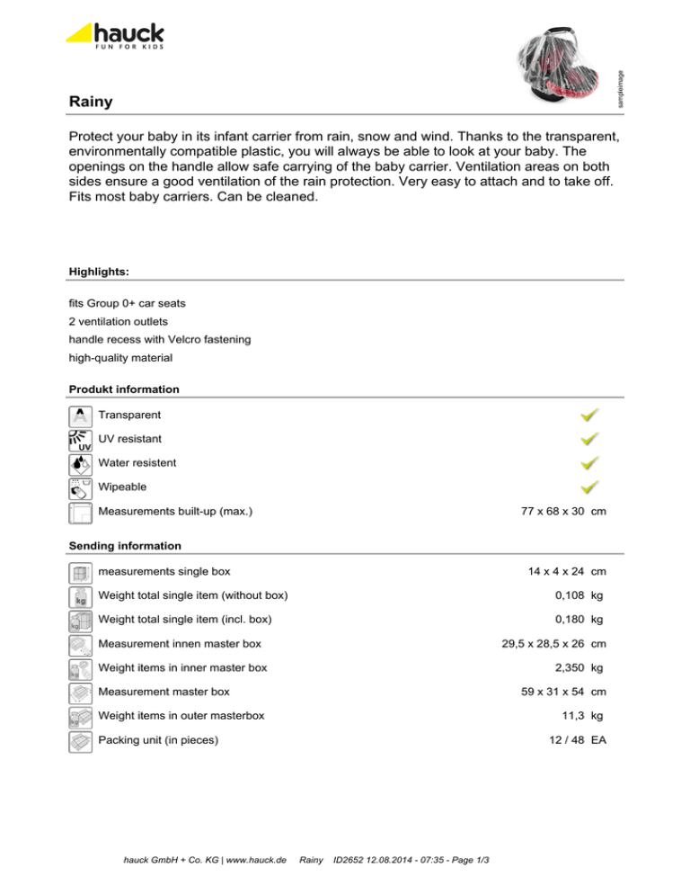 Hauck 618202 Datasheet Hauck 618202 Datasheet